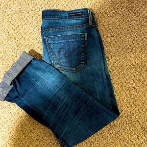 Dark wash jeans